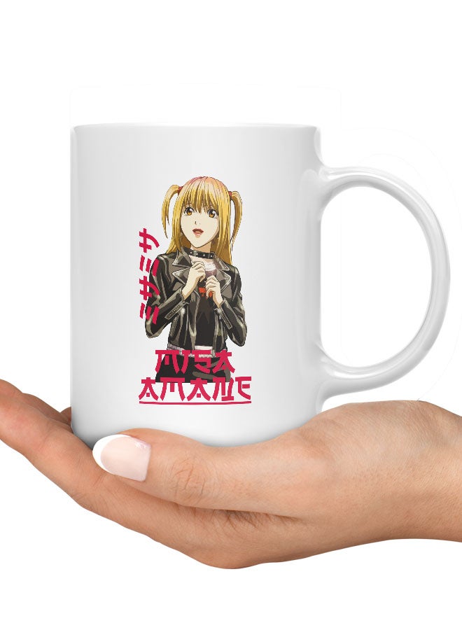 LIT Death Note Mug Death Note Anime Mug for Coffee Japanese Comic Style Manga Gift Mug Misa Amane Manga Cute Villian-Daini no Kira - Image 3