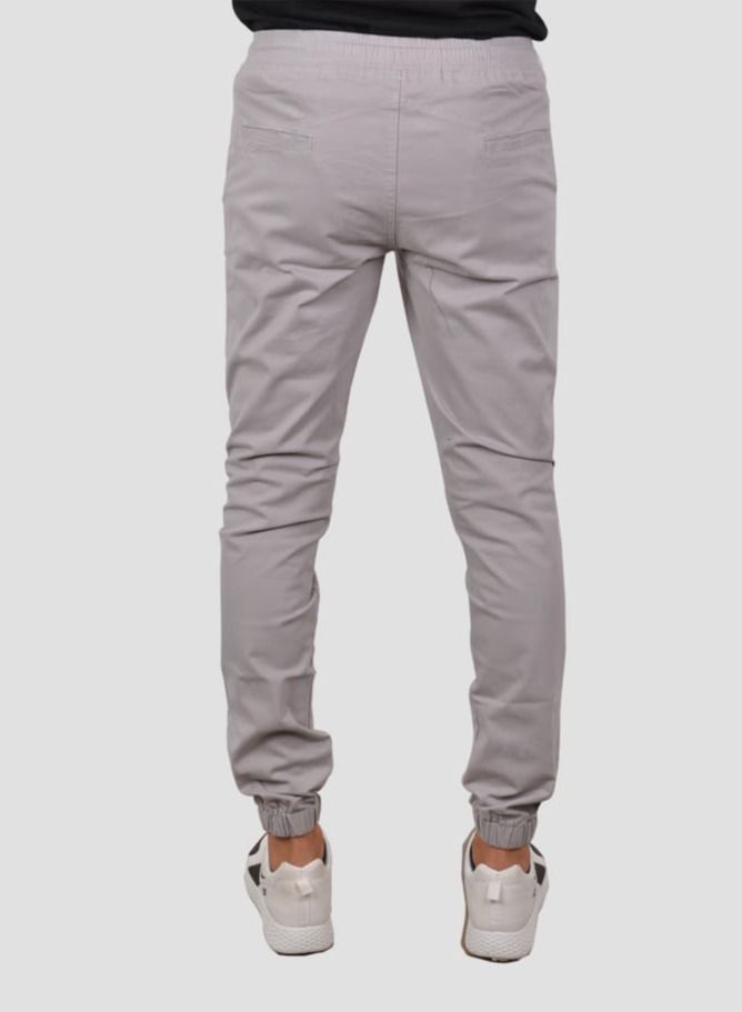 Jupiter Men's gabardine pants - Light Grey  - Image 3