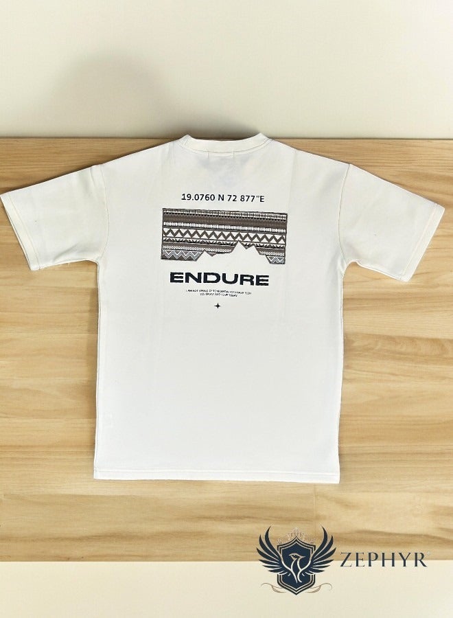 زيفير تيشيرت بقصة واسعة اوفر ساي - Image 1