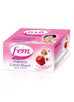 fem Fairness Apple And Peach Cream Bleach 50g  - Image 1