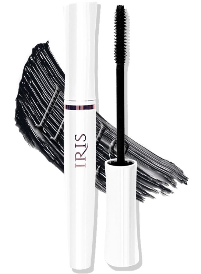 Iris Cosmetics IRIS - Volumizing Mascara (12 Hrs Hold) | Lash Growth Formula - Dermatologically & Ophthamologically Tested | Smudgeproof and LightWeight | Black 12 ml - Image 1