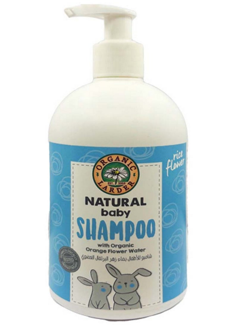 Natural Baby Delicate Shampoo With Organic Orange Flower Water 500 ML