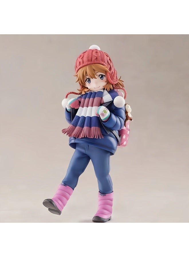 general Neon Genesis Evangelion Asuka Figure - 19cm Collectible with Interchangeable Heads Premium PVC Statue for Anime Fans Desktop Display - Image 1