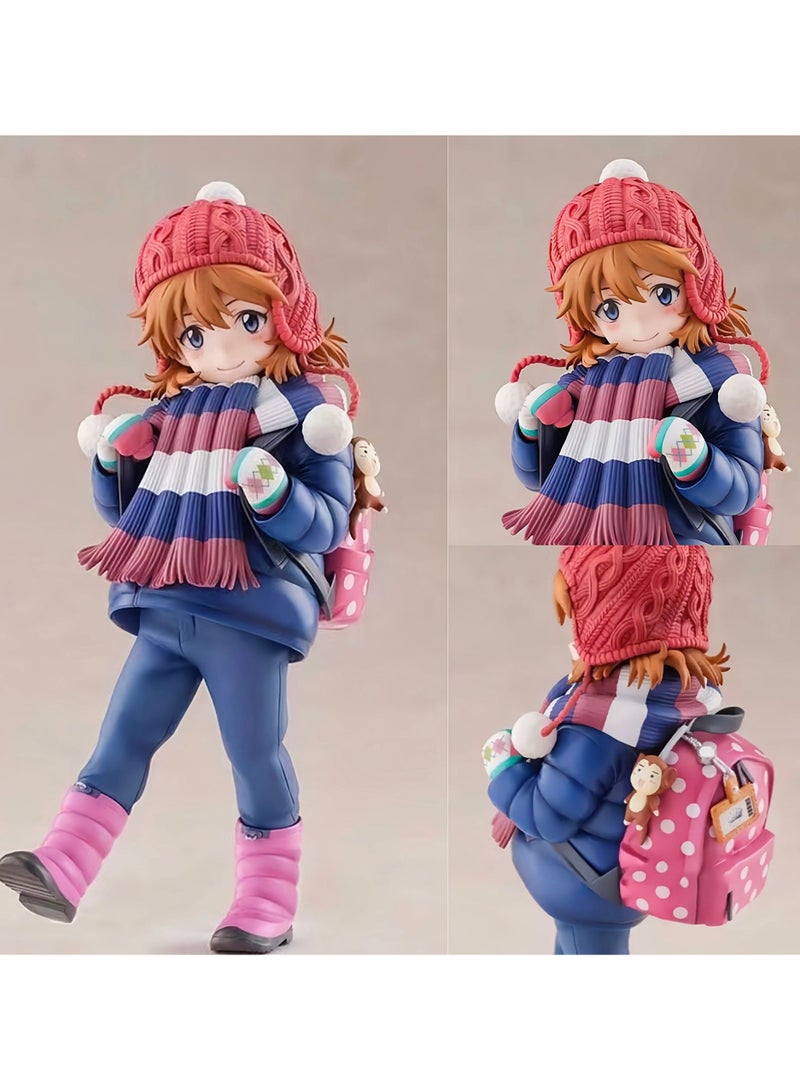 general Neon Genesis Evangelion Asuka Figure - 19cm Collectible with Interchangeable Heads Premium PVC Statue for Anime Fans Desktop Display - Image 3