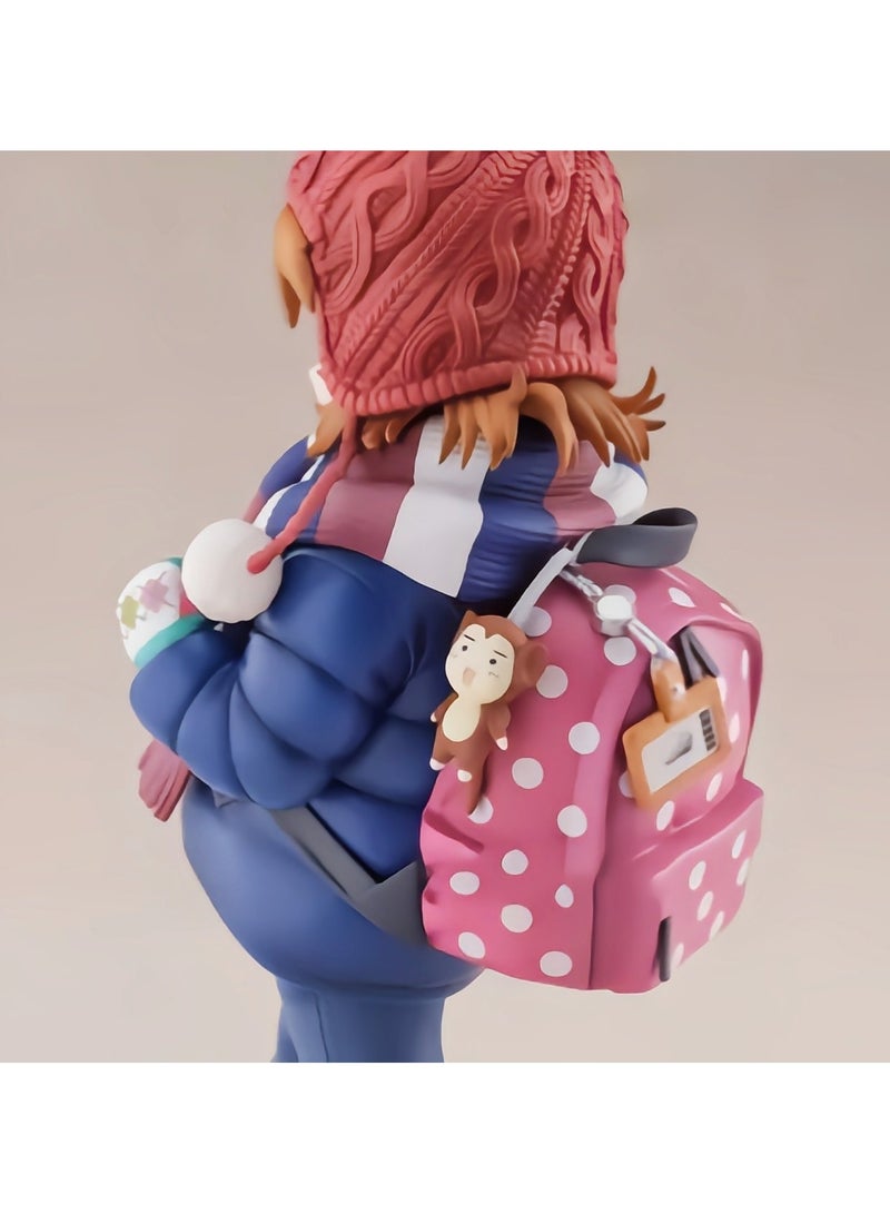 general Neon Genesis Evangelion Asuka Figure - 19cm Collectible with Interchangeable Heads Premium PVC Statue for Anime Fans Desktop Display - Image 2