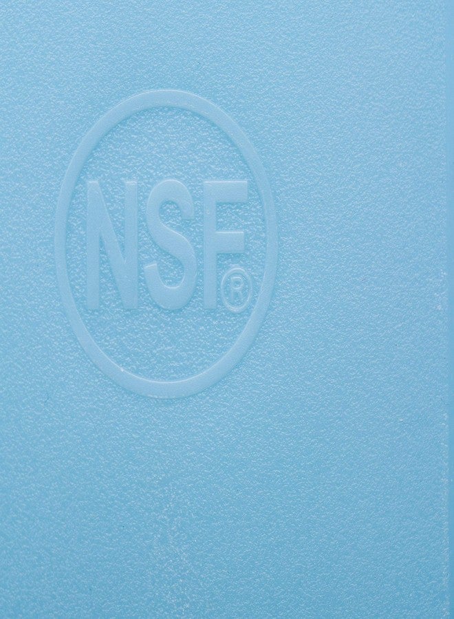 ثيرتين سيفس لوح تقطيع أزرق تجاري - 18 × 12 بوصة للأسماك والمأكولات البحرية والمحار - متين، مصنوع من البولي إيثيلين عالي الكثافة بسمك 1/2 بوصة، آمن للغسل في غسالة الأطباق، كبير الحجم - Image 4