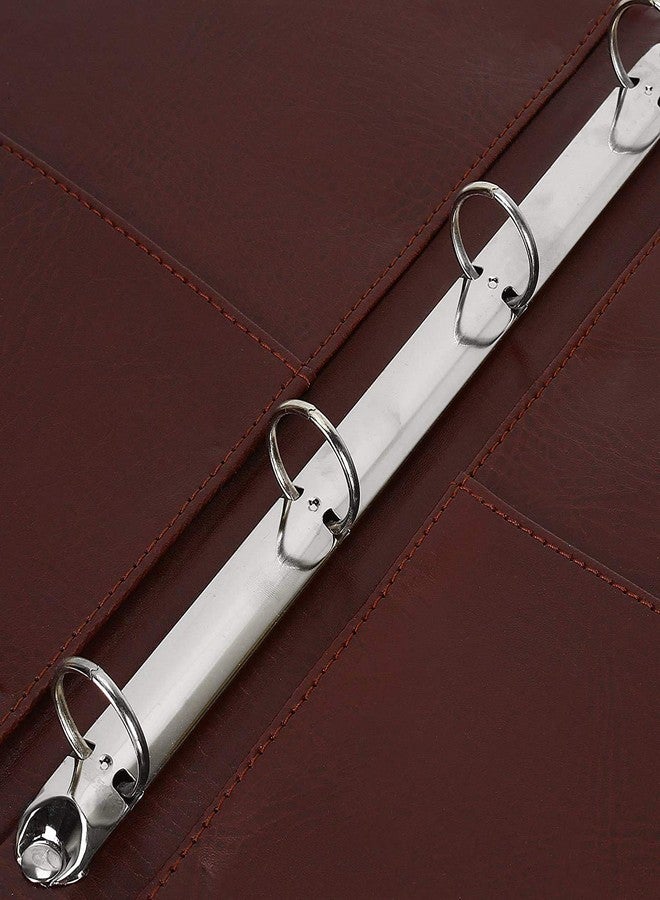 FUTURE X FutureX Set of 6 Ring Binder Menu Folder for Restaurant and Hotel, Business File Folder, Document Holder, Portfolio/Organizer/Planner (4 Ring Binder) - Image 3