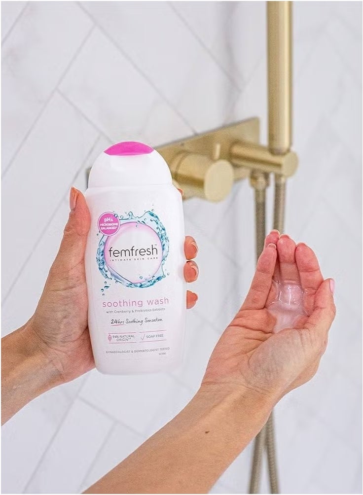 فيم فريش غسول مهدئ بخلاصة التوت البري والبروبيوتيك 250 مل - Image 3