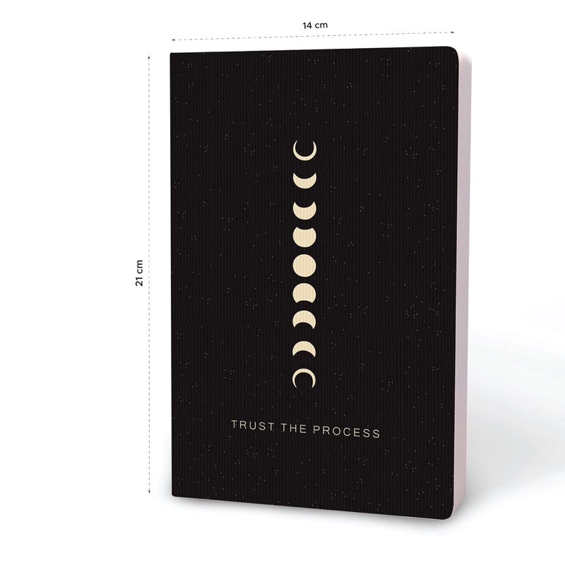 FACTOR NOTES A5 Notebook: Ruled | 90 GSM | 160 Pages (Trust the process) - Image 2