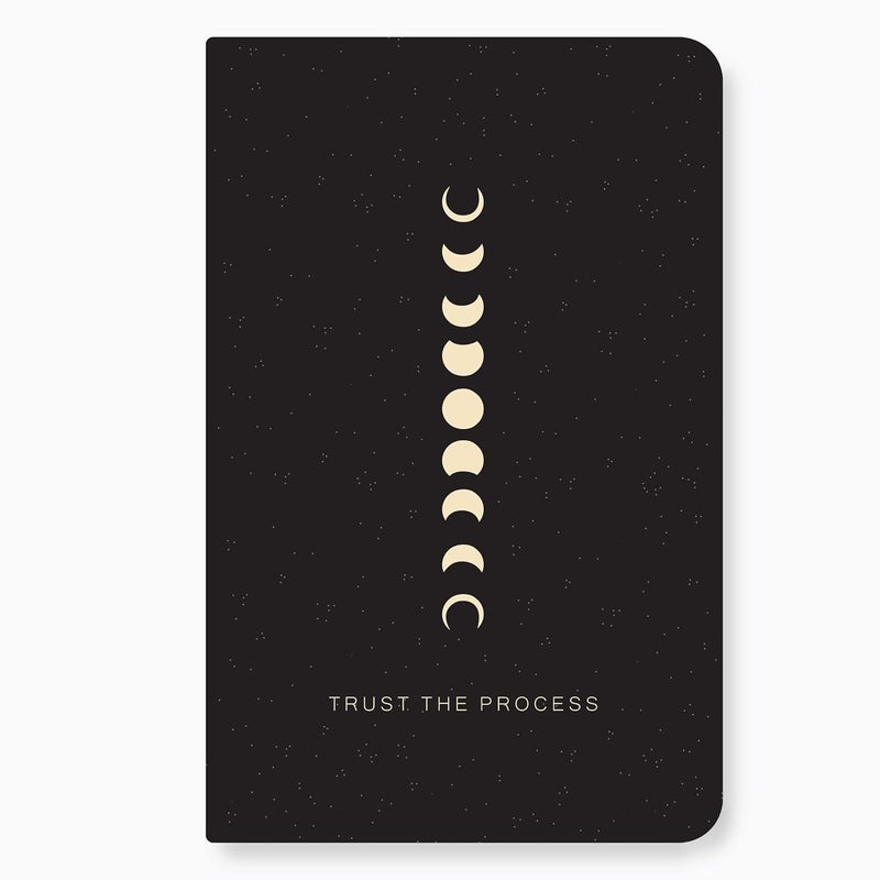 FACTOR NOTES A5 Notebook: Ruled | 90 GSM | 160 Pages (Trust the process) - Image 1