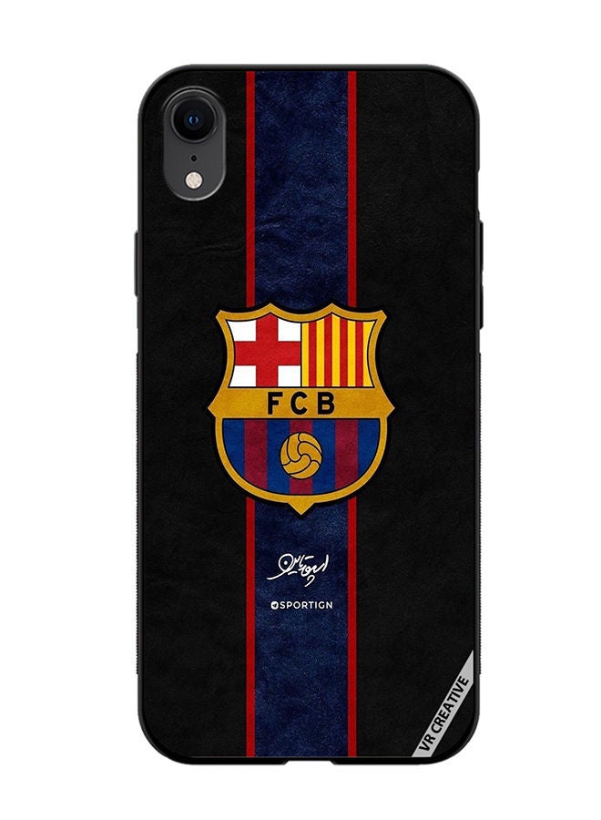 VR CREATIVE Protective Case Cover For Apple iPhone XR Fcb Design Multicolour - Image 1