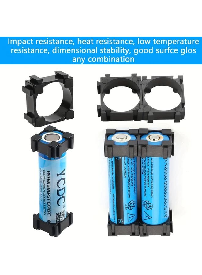200 Pcs 18650 Battery Holders ABS PC Material For DIY Battery Packs Electric Tools Vehicles - Image 4