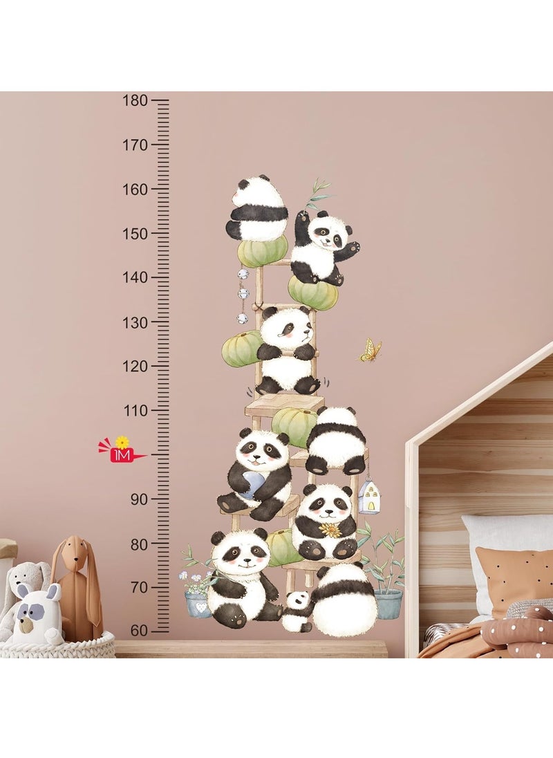 Gonice Kids Height Measurement Growth Chart Wall Stickers, Animals Cat Zebra Rhino Height Measure Ruler Decor for Children's Baby Boy Girl Kid Nursery Bedroom Playroom Wall Decor Toddler Wall Art Gift  - Image 4