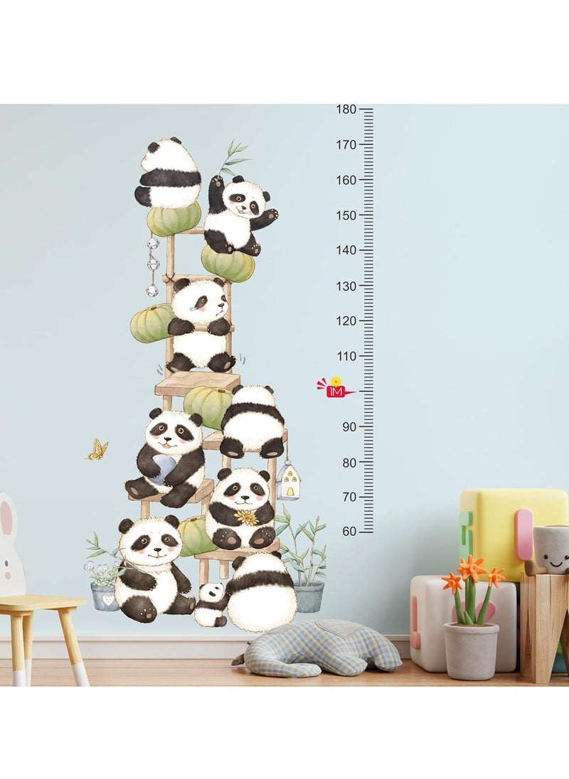 Gonice Kids Height Measurement Growth Chart Wall Stickers, Animals Cat Zebra Rhino Height Measure Ruler Decor for Children's Baby Boy Girl Kid Nursery Bedroom Playroom Wall Decor Toddler Wall Art Gift  - Image 5