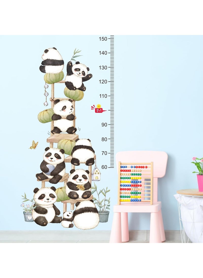 Gonice Kids Height Measurement Growth Chart Wall Stickers, Animals Cat Zebra Rhino Height Measure Ruler Decor for Children's Baby Boy Girl Kid Nursery Bedroom Playroom Wall Decor Toddler Wall Art Gift  - Image 3