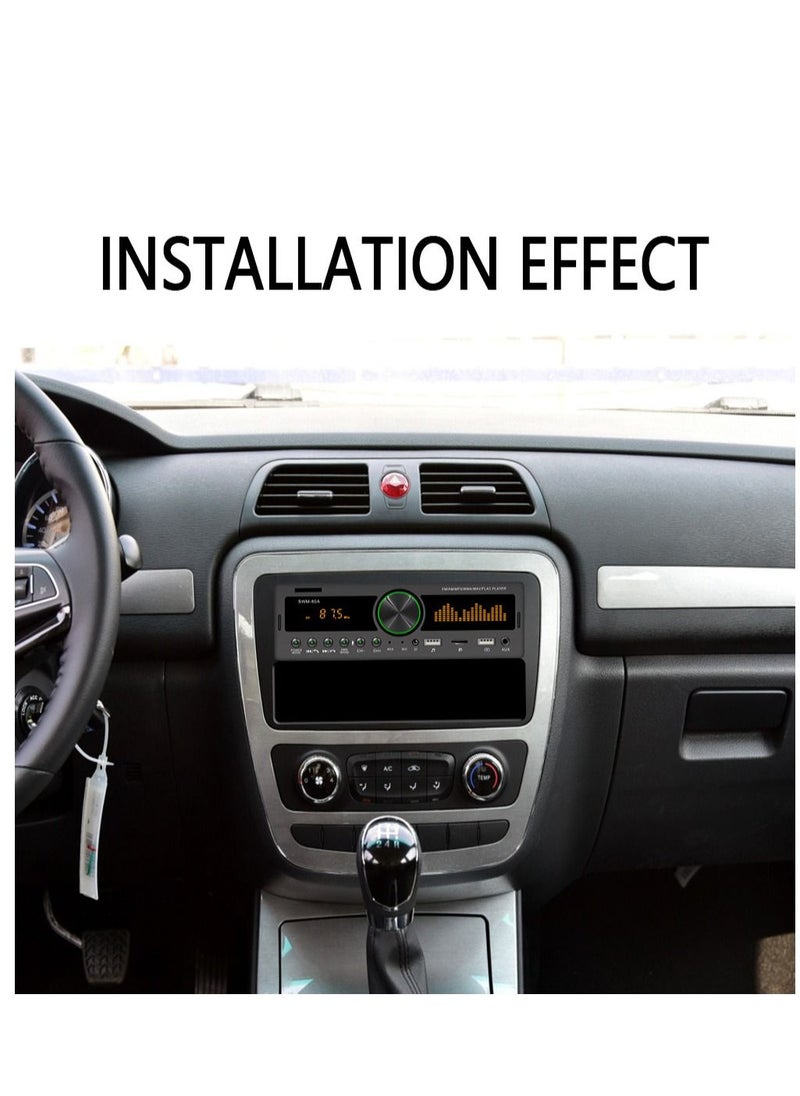 SWM - Dual USB Car MP3 Player Bluetooth Hands Free Multifunction Radio Car Stereo - Image 1