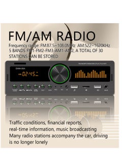 SWM Dual USB Car MP3 Player Bluetooth Hands Free Multifunction Radio Car Stereo  - Image 5