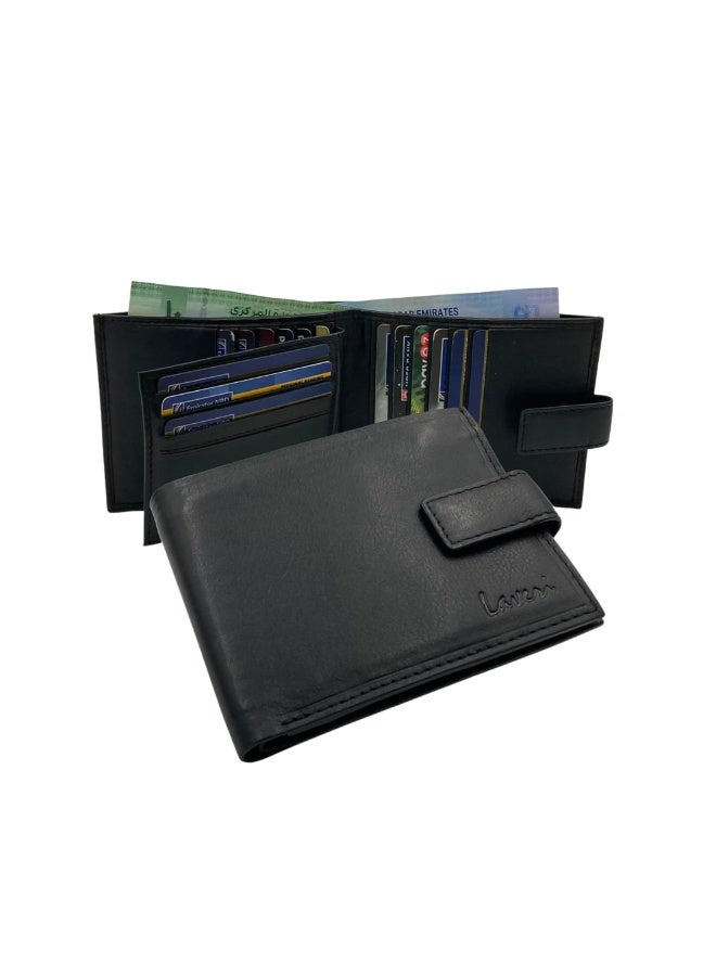 LAVERI LEATHER Anti, Smooth Leather Wallet With Inside Leather Lining - Image 1