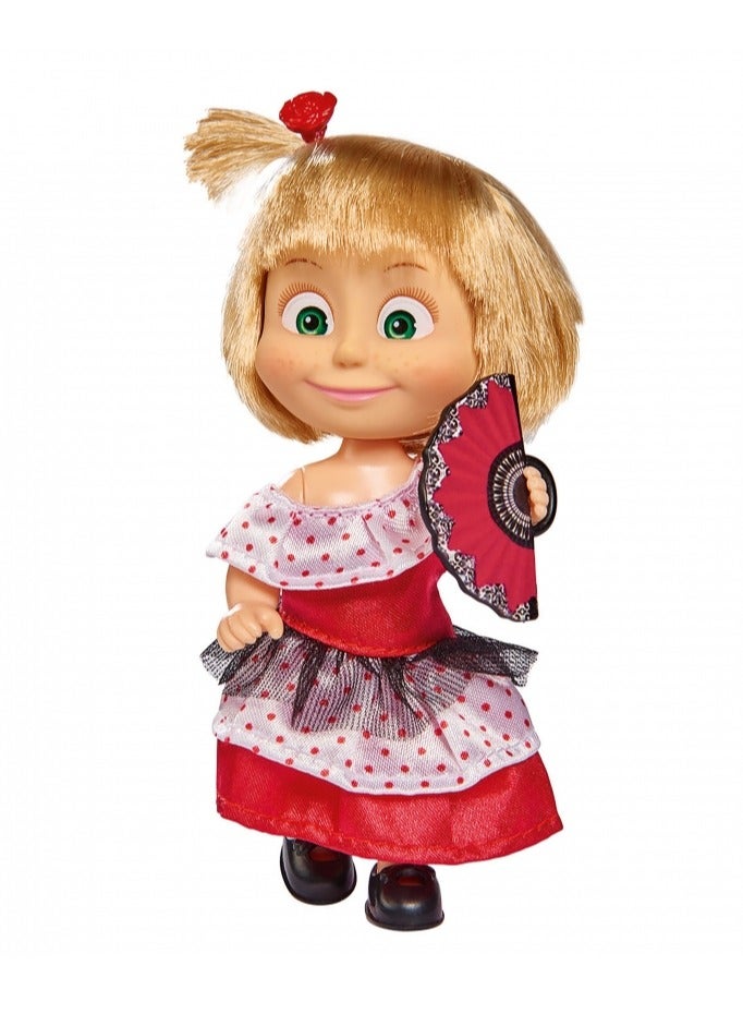 Simba Masha and The Bear  1 Piece Country Doll 109301087 - Assorted - Image 1