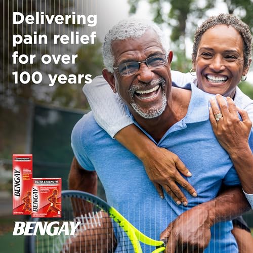 Bengay Ultra Strength Bengay Pain Relief Patches, Large Topical Analgesic Menthol Patches for Muscle & Joint Pain Due to Backaches, Minor Arthritis, Sprains, & Strains, 3.9 x 7.9 inches, 4 Count - Image 4