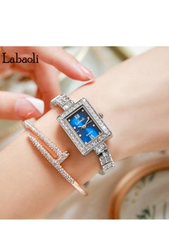 Labaoli New Light Luxury Bracelet Watch Square Quartz Watch Women's Waterproof Watch Set with Diamonds - pzsku/ZC511757D6C5E581550E8Z/45/_/1716445449/c72d0fd2-4706-43d0-9142-d70abd8220bb