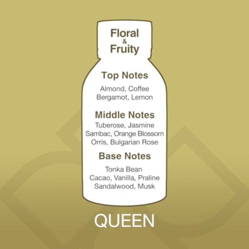 150ml Queen Aroma Blend: A Subtle and Magnificent Fragrance, Made in the UK, Eco-Friendly, Odour Neutralizer, MSDS Certified - Image 2