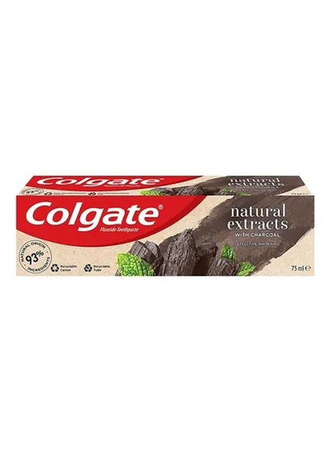Colgate - Natural Extracts Effective Whitening Charcoal Toothpaste - Image 1