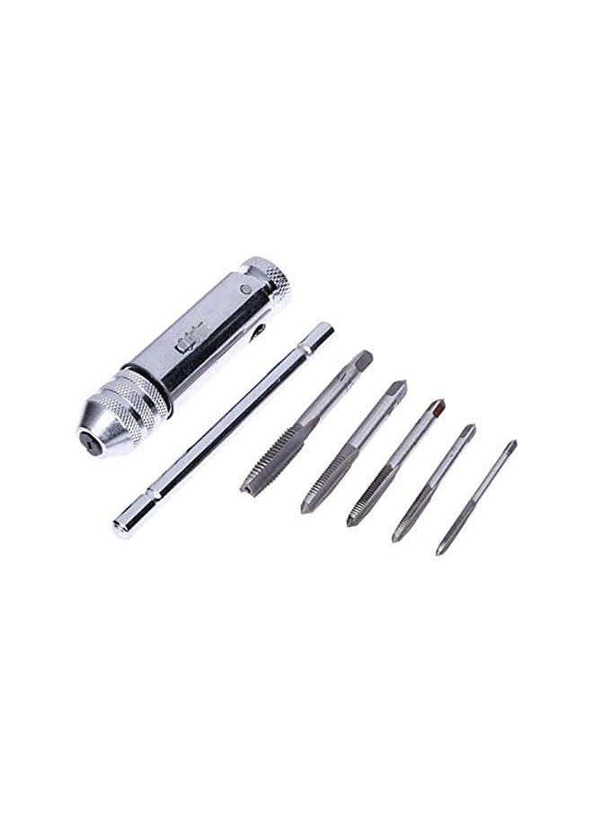 PROMASS M3-M8 T-Handle Ratchet Tap Wrench Machinist - Set of 5 Pieces  - Image 2