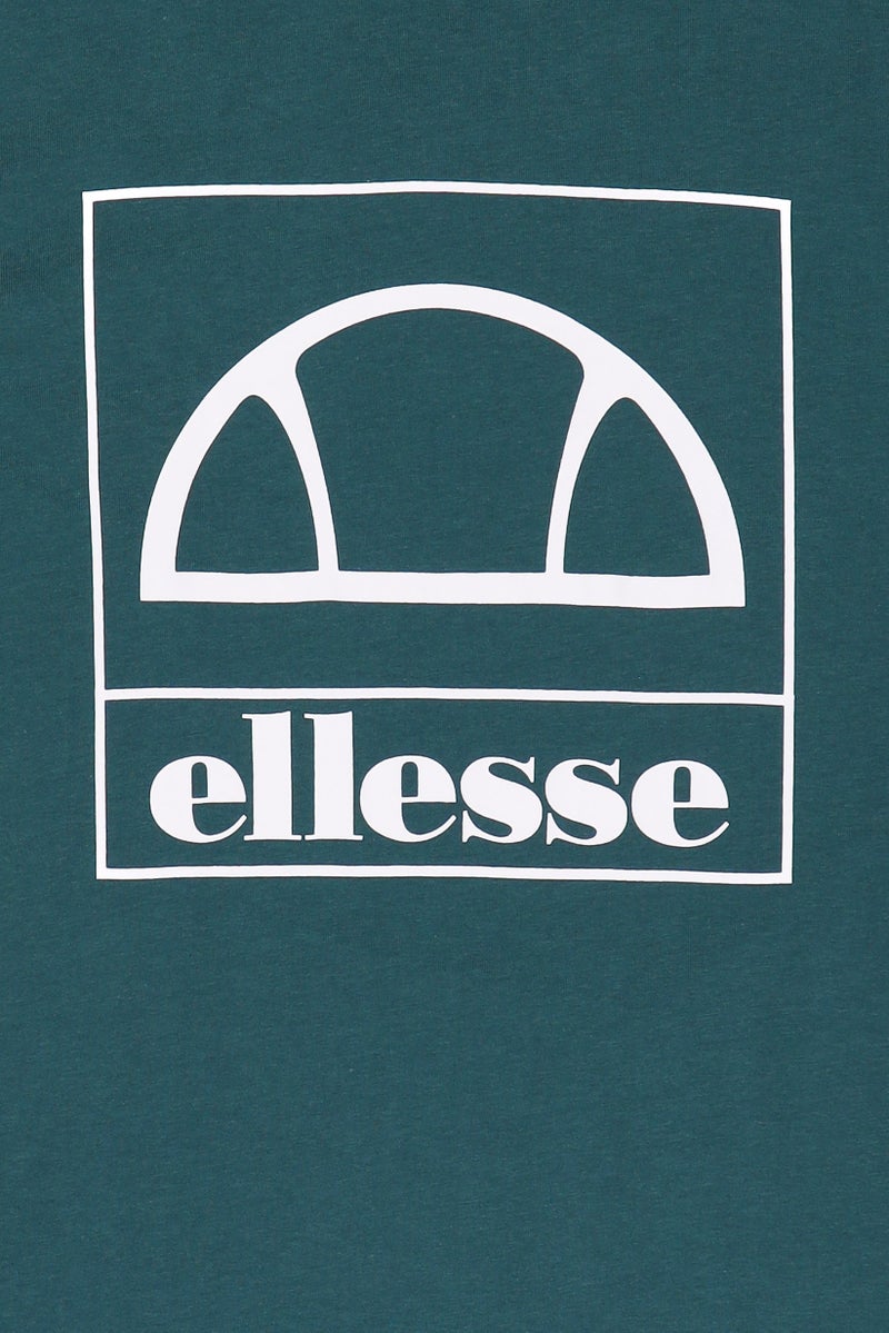 Ellesse Men Sportwear Fit Short Sleeve Training T-Shirt, Dark Green - Image 5