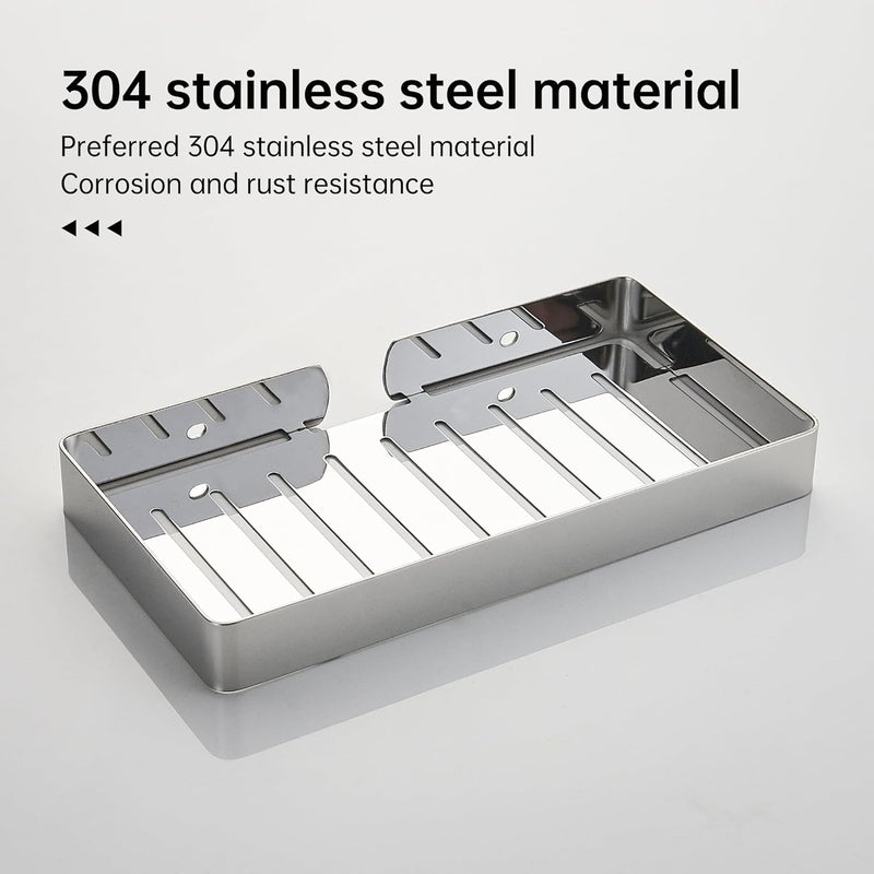 BRIMIX Stainless Steel Soap Dish Holder - Image 2