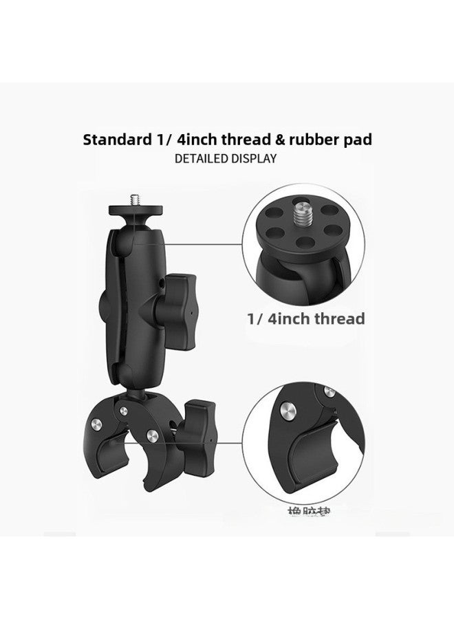 Loquat Suitable For Insta360 X3 Sports Camera Motorcycle Fixing Bracket Gopro12 Shooting Riding Powerful Clip-Color:Mighty Clip (6cm)  - Image 4