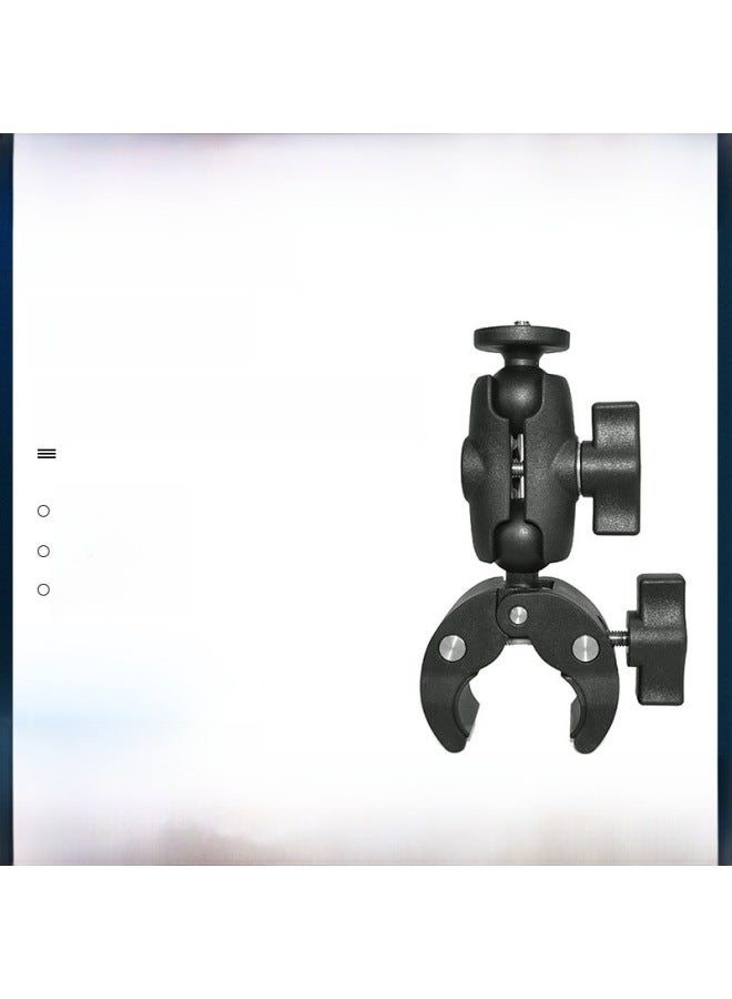 Loquat Suitable For Insta360 X3 Sports Camera Motorcycle Fixing Bracket Gopro12 Shooting Riding Powerful Clip-Color:Mighty Clip (6cm)  - Image 2