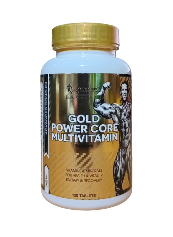 Kevin Levrone Gold Power Core Multivitamin 120 Tablets 120 Serving - Image 1