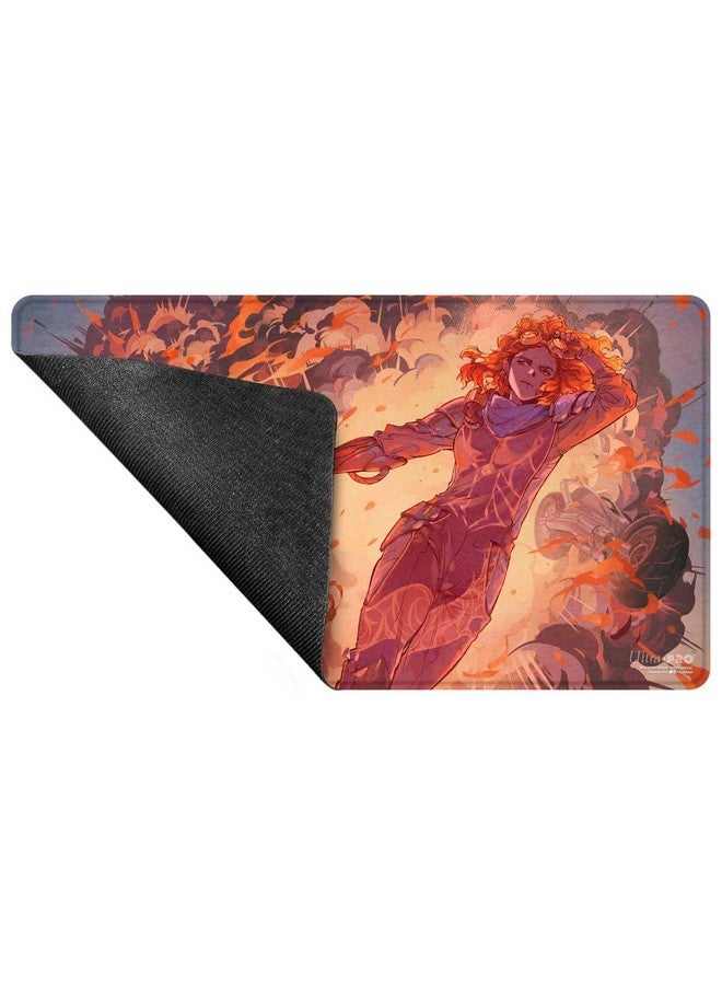 Ultra Pro Ultra PRO - Aetherdrift Chandra’s Ignition Stitched Edge Playmat for Magic: The Gathering, Use as Mousepad, Desk Mat, Protects MTG Cards During Gameplay, TCG Trading Card Games - Image 3