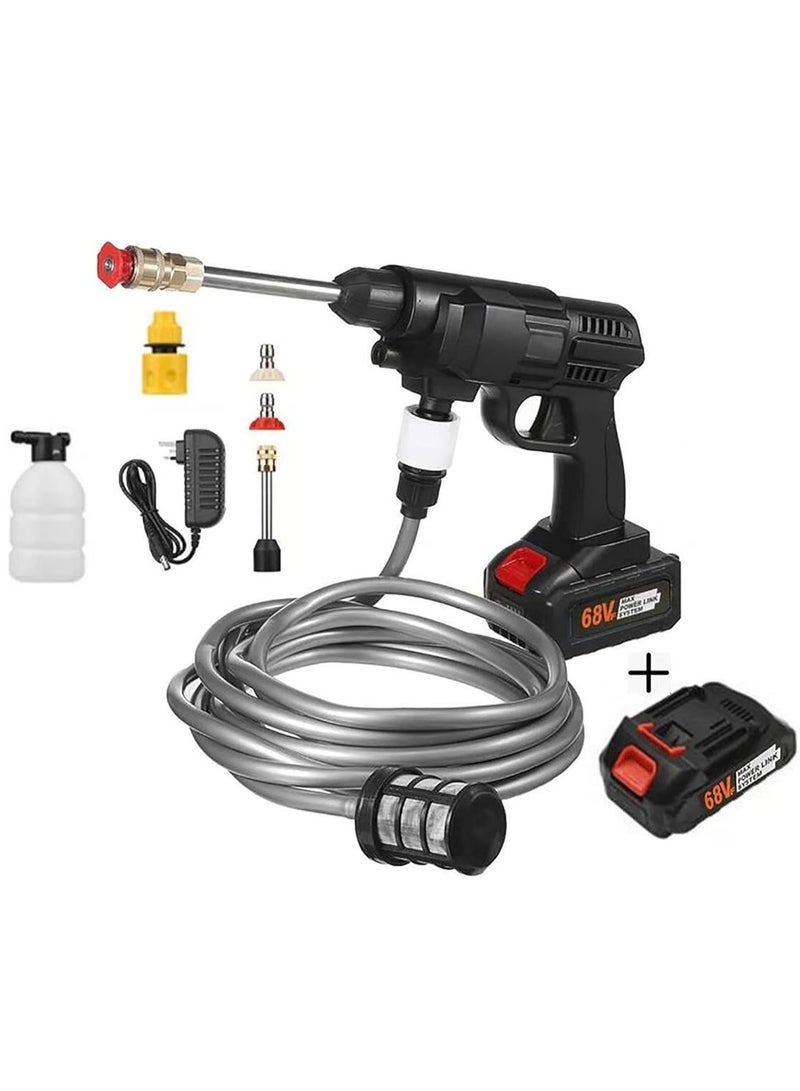Rabos Car Wash, Cordless Gun for Home Use for Effective Cleaning of Bikes, Motorcycles, Cars, Floors, Driveways, Gardens - Image 1