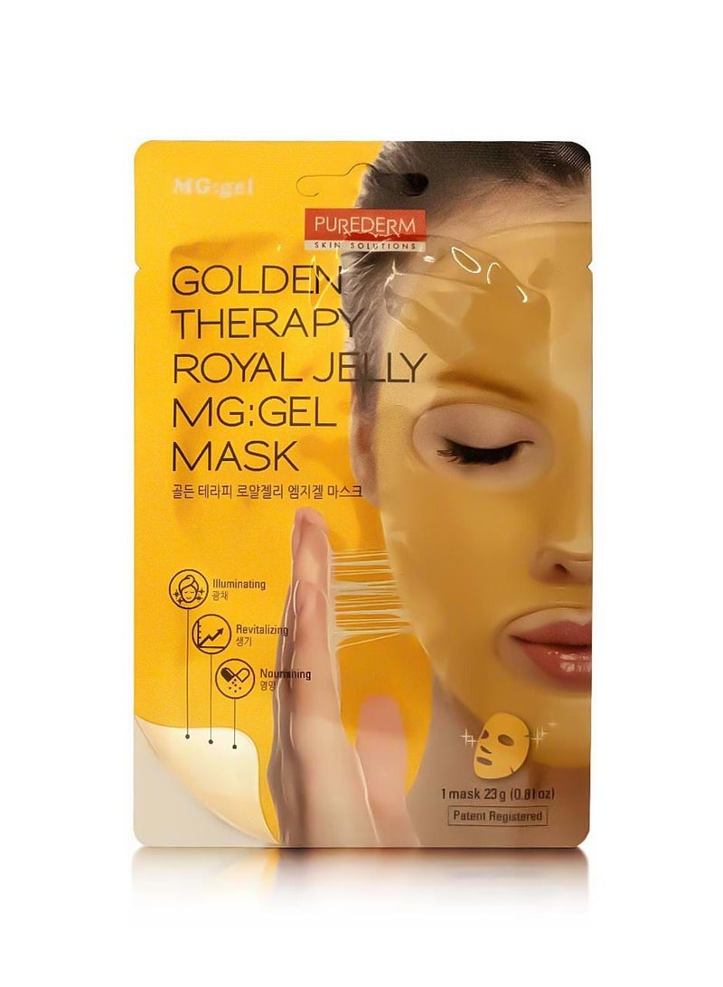 Purederm Golden Therapy Royal Jelly MG Gel Mask
