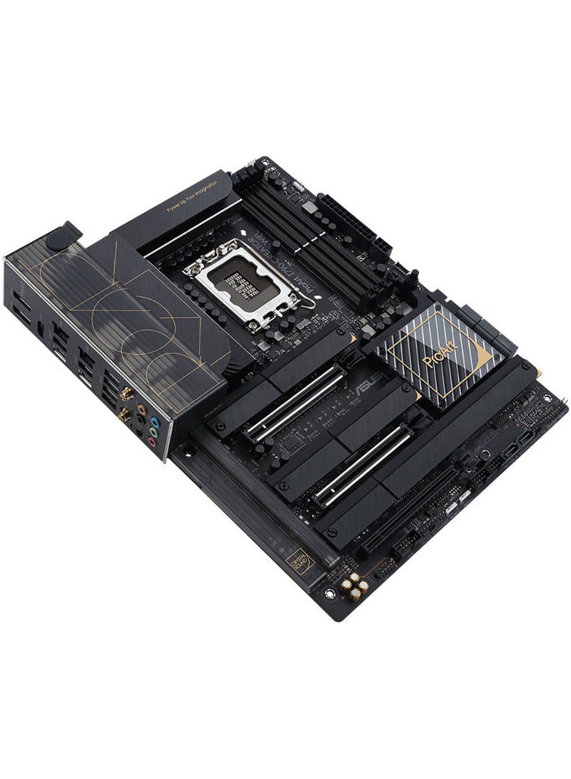 ASUS ProArt Z790-CREATOR WIFI LGA1700 ATX Motherboard, Intel Z790 Chipset, 4 x DDR5 DIMM, 192GB Max Memory, WiFi 6E 6GHz, 10Gb Ethernet, 1 x PCIe 5.0 x16, 1 x HDMI, 2 DP, 6x USB 3.2, 90MB1DV0-M0EAY0 Black - Image 2