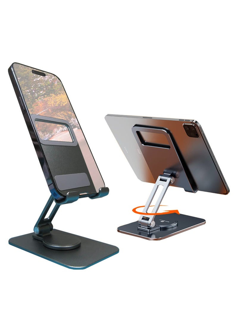 EXCEFORE Cell Phone Stand, Magnetic Phone Stand Holder for Desk, 360 Rotation Phone stand Height Adjustable, with All Mobile Phones - Image 1