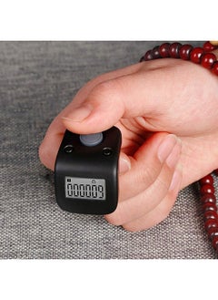 ارفاكر عداد أصابع صامت قابل لإعادة الشحن من أرفاكر مزود بست قنوات رقمية مع مؤشر LED للصلاة والحياكة والرياضة والهدايا باللون الأبيض  - Image 2