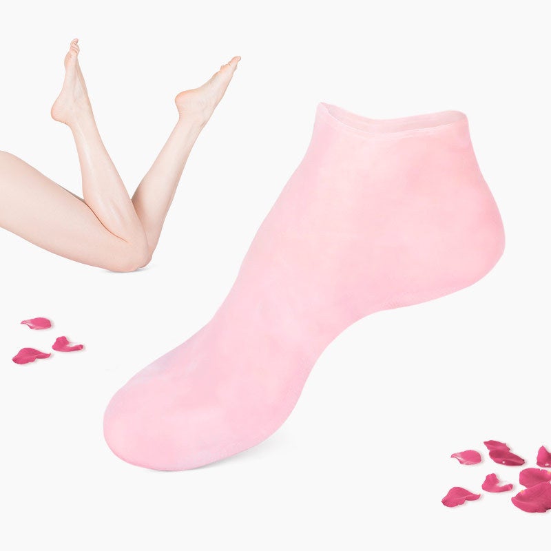 Sebs Socks Anti-Chapped Gel Plantar Protection Socks Foot Skin Care Elastic Anti-Crack Socks Spot - Image 3