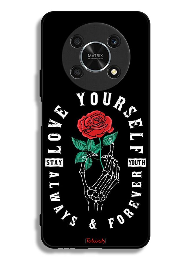 Tolwak Honor X9 5G Protective Case Cover Love Yourself Always - Image 2
