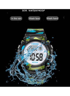 Coobos Kids' Water Resistant Rubber Digital Watch  - Image 4