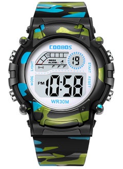 Coobos Kids' Water Resistant Rubber Digital Watch  - Image 1