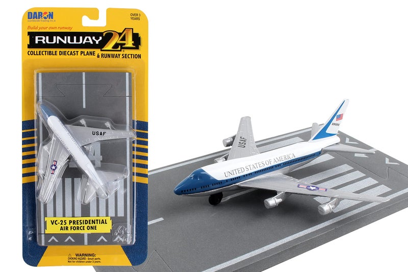 Daron Worldwide Trading RW015 Daron Runway24 Air Force One Boeing 747 Diecast - Image 2