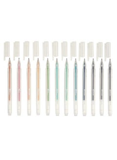 Erin Condren Colorful Gel Pens 12Pack Rich Premium Ink. Writes Smoothly On Most Surfaces. Set Of 12 Pens With 12 Ink Colors Perfect For Writing And Drawing  - Image 3