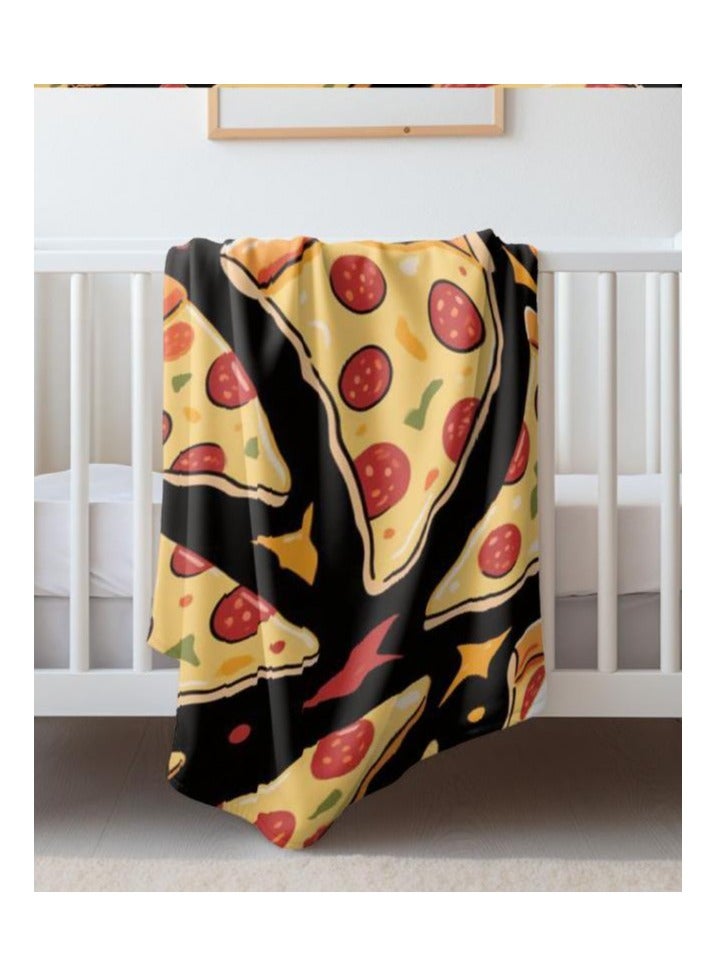 عام بطانية رقيقة من الفانيلا الكرتونية للأطفال أو الطلاب (دافئة ومريحة ومناسبة للنوم والألعاب) 100 سم * 150 سم - Image 3