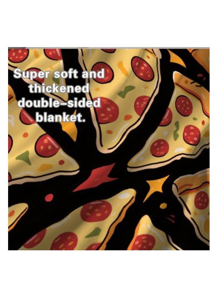 عام بطانية رقيقة من الفانيلا الكرتونية للأطفال أو الطلاب (دافئة ومريحة ومناسبة للنوم والألعاب) 100 سم * 150 سم - Image 4