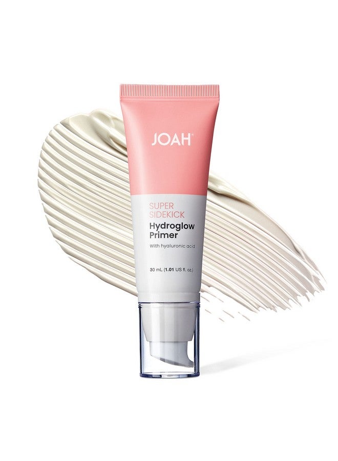 JOAH Super Sidekick Hydroglow Makeup Primer With Hyaluronic Acid For Glow Dewy Finish, Hydrating Long Lasting And Illuminating Korean Makeup Face Primer For Silky Glass Skin, All Skin Types, 1.01 Oz - Image 2