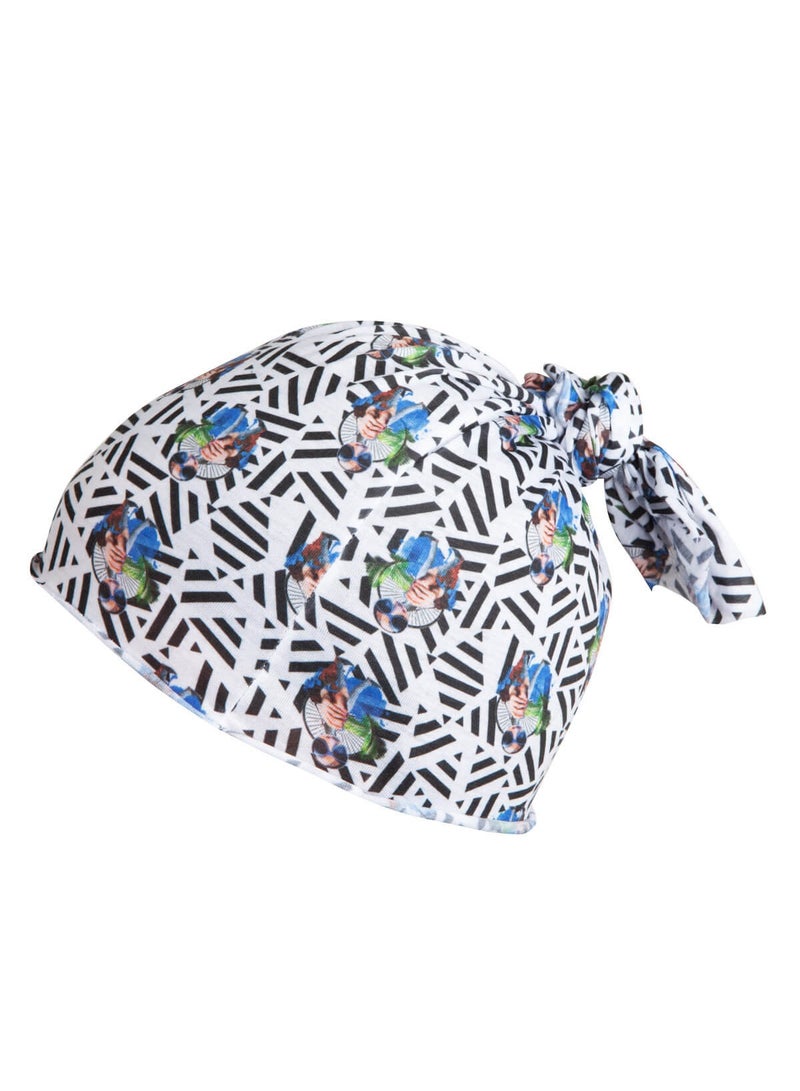 بيج ديزاين باندانا بنقشة طبيعية، 100% بوليستر ميكروفايبر، وشاح بطبعة منقوشة، خفيف الوزن، عصابة رأس للحماية من الشمس، مناسب للرجال والنساء، صنع في تركيا - Image 3
