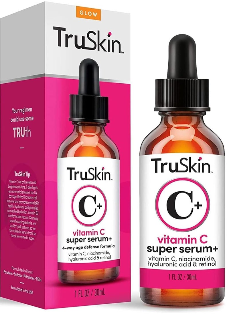 TruSkin - TruSkin Vitamin C Plus Super Serum 1 oz All Skin Types Unisex 30.0 ml All Skin Types - Image 1